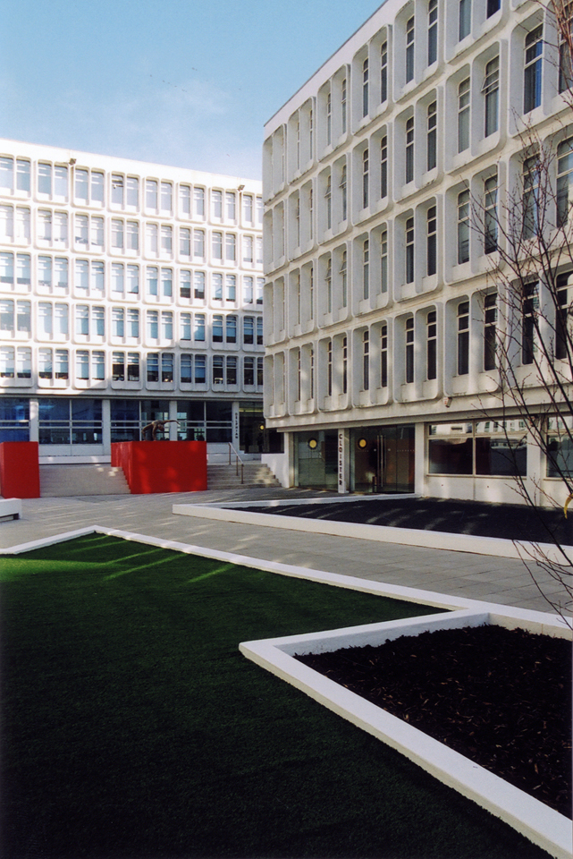 Courtyard in 2003.