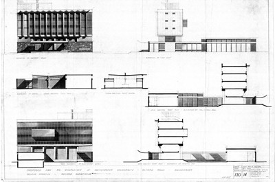 Sections and elevations.