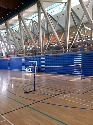 Sports hall.